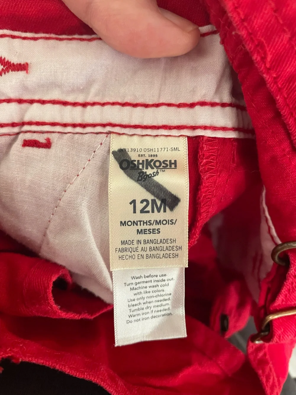 OshKosh Bgosh bought these